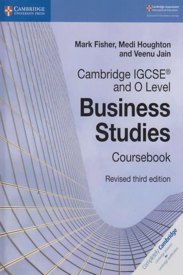 Cambridge IGCSE (R) and O Level Business Studies Revised Coursebook with Digital Access (2 Years) 3rd Edition