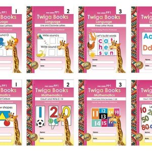 Twiga Pink Series PP1 8 Books