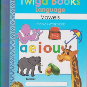 Twiga Books Language Vowels WorkBook 5 Blue Series