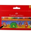 Faber Castell Crayons Regular Wax 24s 75mm