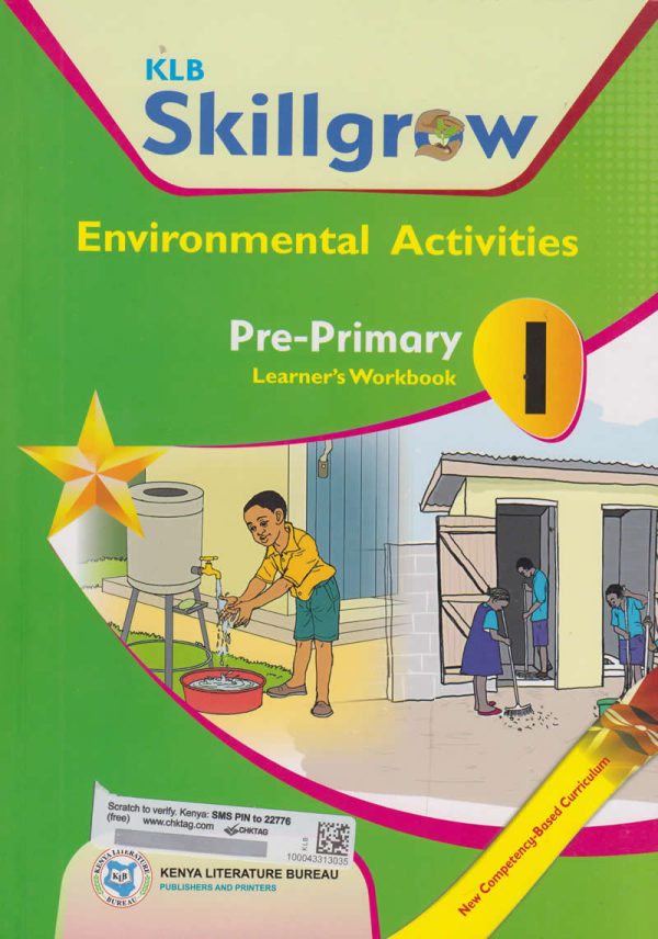 KLB Skillgrow Environmental Activities Pre-Primary 1 Learners Workbook