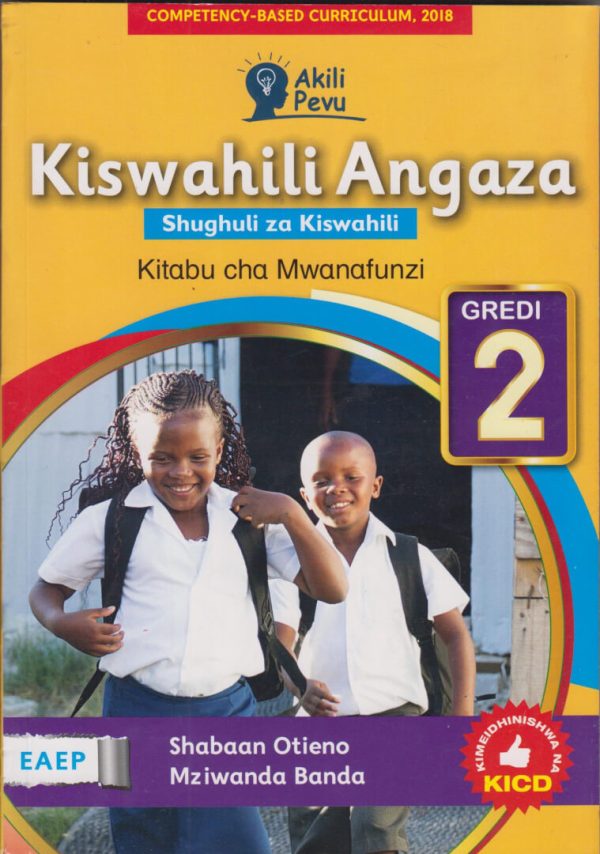 EAEP Akili Pevu Kiswahili Angaza Kitabu cha Mwanafunzi Grade 2