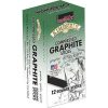 Graphite compressed a packet of 4 square sticks