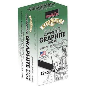 Graphite compressed a packet of 4 square sticks