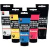 Marabu Linoleum Water Soluble Block Printing Ink 100ml tubes x5
