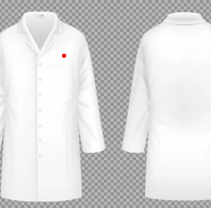 Regis Branded Lab Coat