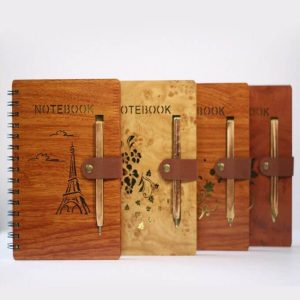 Notebook Wooden Finish