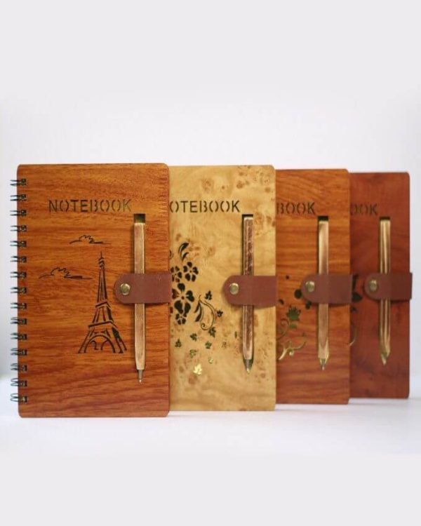Notebook Wooden Finish