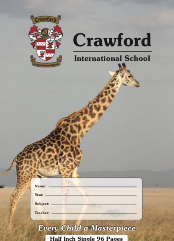 Exercise Book A5 Half Inch Single Ruled 96Pgs Branded