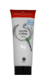 Faber Castell acrylic paint White 120ml