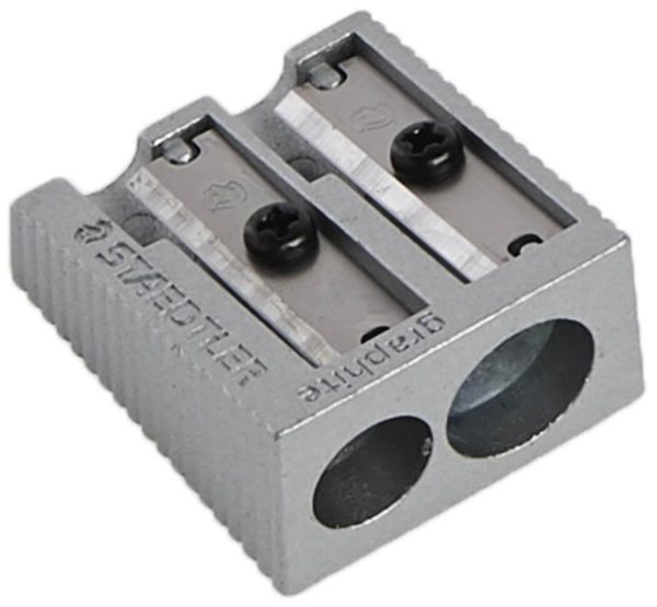 Staedtler metallic sharpener double hole