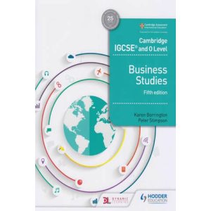 Cambridge IGCSE (TM) and O Level Business Studies 5th Edition