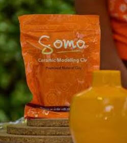 Somo Premixed Ceramic  Modelling Clay 500gm