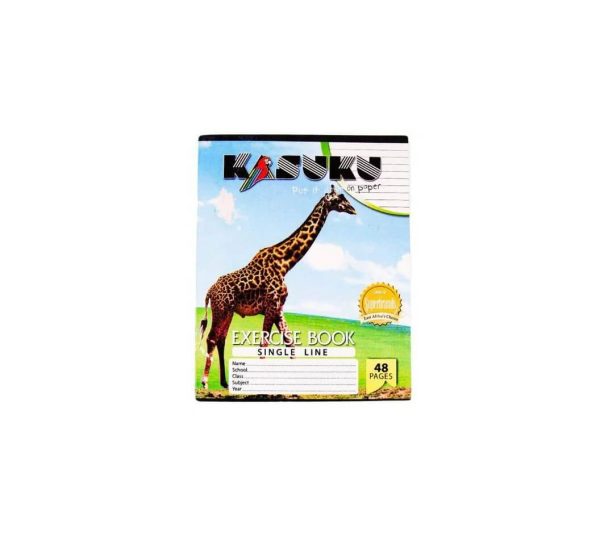 Exercise Book A5 Single Ruled 48pgs Kasuku