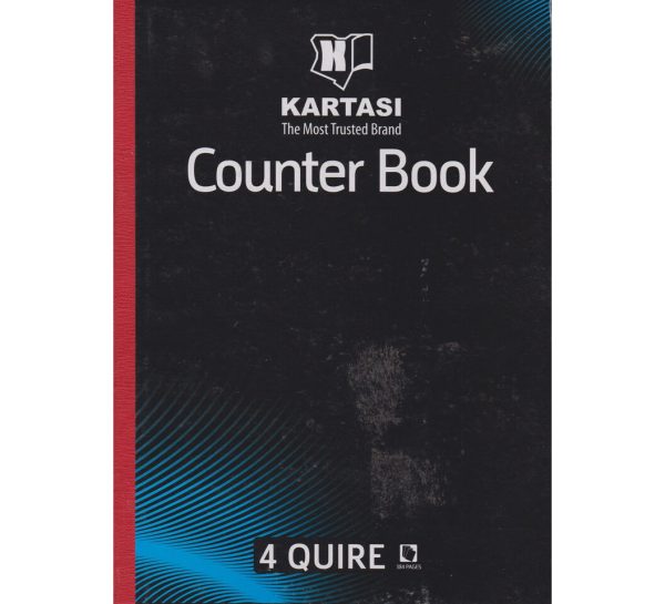Counter Book A4 4 Quire
