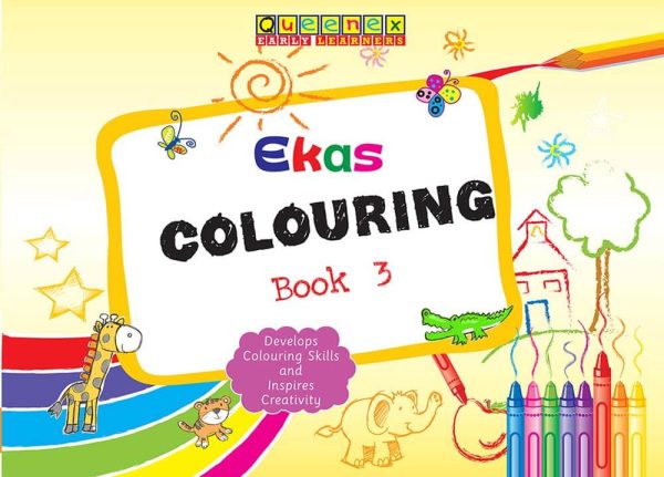 Ekas Colouring Book 3 by Queenex