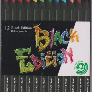 FC Black Edition Colour Pencils 12s