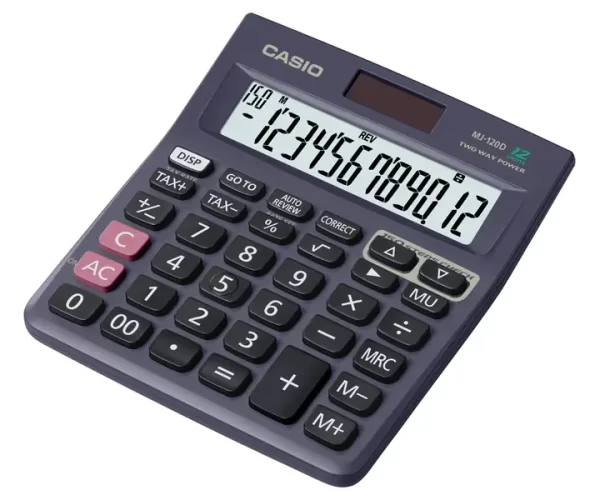 Casio 12 Digits MJ120D Plus Calculator