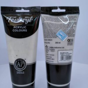 Fevicryl Acrylic Colour Silver 200ml per piece