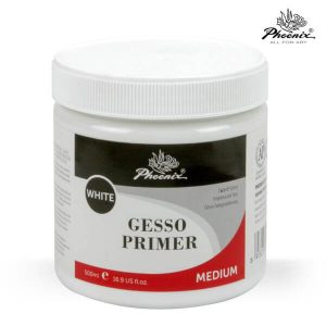 Gesso White Canvas  Primer 500ml