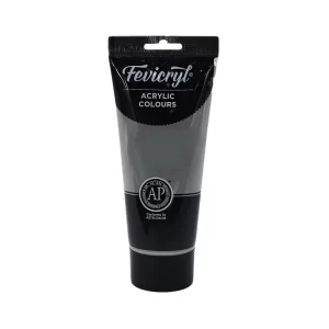 Fevicryl Acrylic Colour Grey 200ml per piece