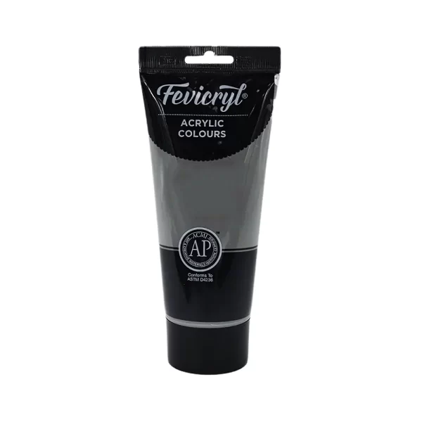 Fevicryl Acrylic Colour Grey 200ml per piece