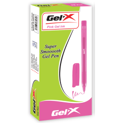 Gel X Pink Ink Pen