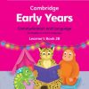 Cambridge Early Years Communication and Language for English as a First Language learners Book 2B
