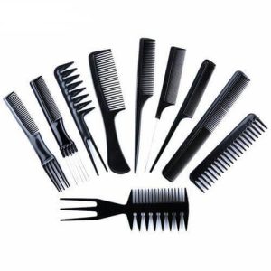 6 Pcs Hair Comb Set/Hair Styling Plastic Combs Set