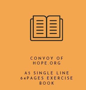 Exercise Book A5 Single Ruled 64pgs Branded Per Carton 30 Dozen