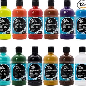 Mont Marte Acrylic Assorted Colors Big Tube 500ml
